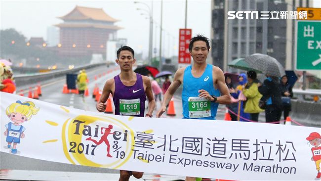 國道馬拉松半馬　何盡平一步之差摘冠