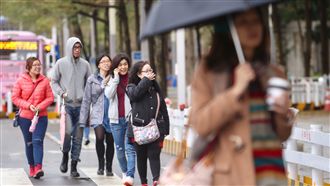 今晨各地氣候回溫　下周起天氣轉乾冷