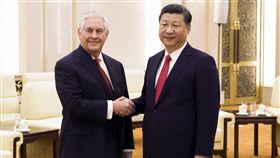 提勒森會面習近平_美聯社/達志影像