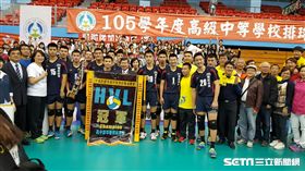 HVL,高中排球聯賽,豐原高商,冠軍
圖／記者張碧珊攝影