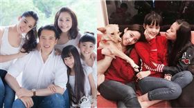 圖翻攝歐陽龍臉書微博 歐陽娜娜 歐陽妮妮 歐陽娣娣