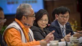 總統府原住民轉型正義委員會今（20）日舉行首次會議，蔡英文。（總統府提供）