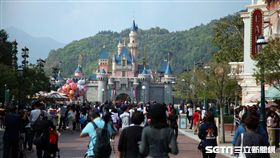 香港迪士尼,城堡,遊樂園,旅遊。（圖／記者簡佑庭攝）