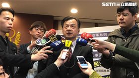 法務部長邱太三講李永得事件。潘千詩攝影