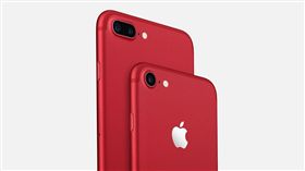 紅色限定版iPhone 7 翻攝官網