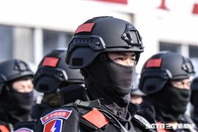 反恐訓練中心21日正式啟用，警方與憲兵特勤隊聯合操演　圖／記者林敬旻攝