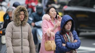 第二波寒潮強襲　明全台凍翻僅10度