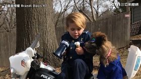 一人一狗的互動超可愛。