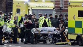 英國國會大廈遭攻擊、恐攻／（圖／美聯社／達志影像）