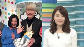 吉高由里子日前上節目惹出爭議。（合成圖／翻攝自推特）