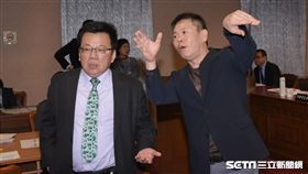 立法院內政委員會23日續審兩岸協議監督條例,林為洲 圖／記者林敬旻攝