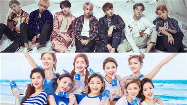 TWICE&amp;BTS獲評當今最佳偶像