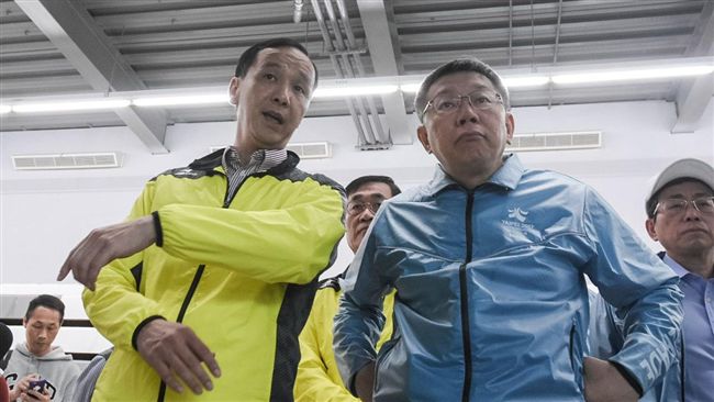 朱柯熱絡不再　雙北論壇沒共識