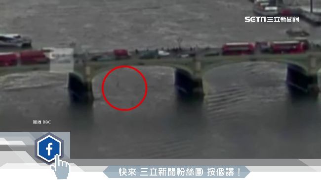 倫敦恐攻釀悲！驚恐路人當場跳河保命