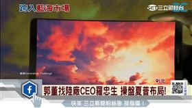 夏普,手機,郭董,郭台銘,鴻海,CEO,羅忠生,華為,oppo