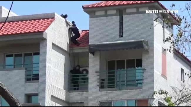 智取抓詐騙！警裝工程員搭雲梯車攻堅