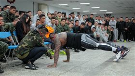 館長兩棲偵搜大隊演講　「沒有痛苦沒有收穫」被讚爆
圖/翻攝自中華民國海軍陸戰隊
