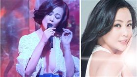 歌手,香港,唱歌,王馨平,性感,禮服,深V,露半球　圖／翻攝自YouTube