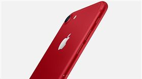 紅色限定版　iPhone 7 翻攝官網