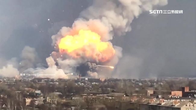 烏克蘭軍火庫爆炸　疑有人蓄意破壞