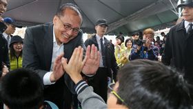 林全,兒童新樂園,小朋友
圖／中央社