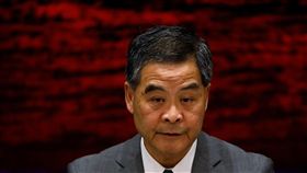 香港特首梁振英（圖／路透社／達志影像）
