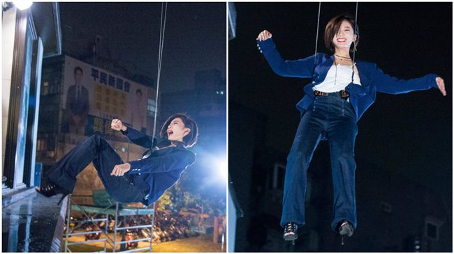 蔡黃汝自比女神　「從天而降」好興奮