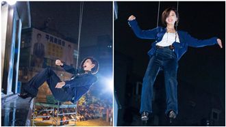 蔡黃汝自比女神　「從天而降」好興奮