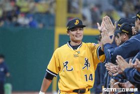 中信兄弟王勝偉 圖／記者林敬旻攝