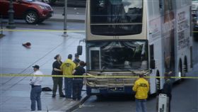 美國賭城巴士槍擊案_美聯社/達志影像