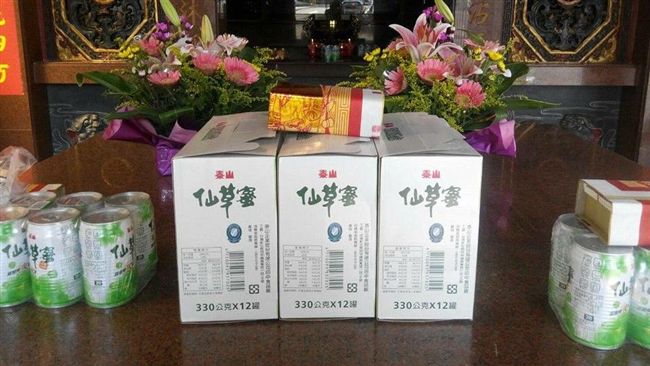 交大土地公愛喝仙草蜜　指定「泰山」