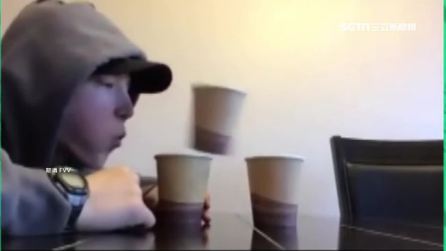 假人挑戰落伍了！美國瘋玩「吹杯子」