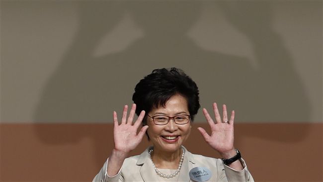 「責任重大」梁振英籲港人支持新特首