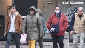 冬天,寒流,冷氣團,冷鋒,天氣,氣溫,低溫,急凍 圖／記者林敬旻攝