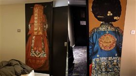 詭異！英國飯店「紅衣新娘」盯著你　網友崩潰：愈看愈毛 爆料公社