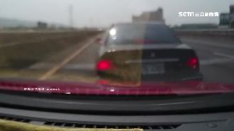國道超車爭議！逼車急剎報警都挨罰