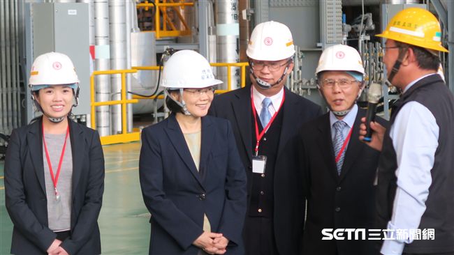 視察林口電廠　蔡英文：今夏供電穩定