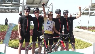 自由車環台公路大賽　第二站淡水開跑