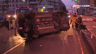 比較不醉的她開車　害男友壓車底斷魂