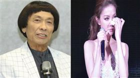 圖翻攝自資料照  豬哥亮 謝金燕