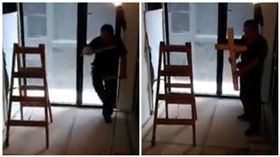 阿飄亂入工地？魔神仔梯子「自己走路」　嚇壞裝潢師傅
圖／翻攝自YouTube