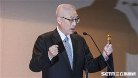 前副總統吳敦義宣布參選國民黨黨主席記者會 圖／記者林敬旻攝