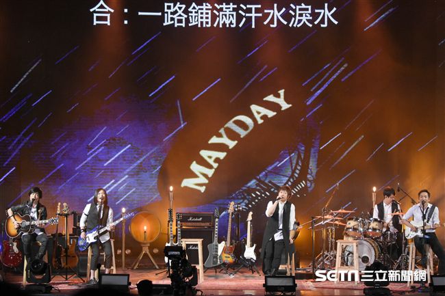 五月天成軍20周年《7號公園第一天》演唱會　圖／記者林敬旻攝