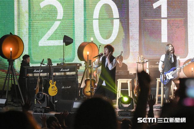 五月天成軍20周年《7號公園第一天》演唱會　圖／記者林敬旻攝