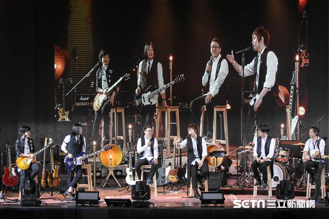 五月天成軍20周年《7號公園第一天》演唱會　圖／記者林敬旻攝