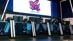 暴雪娛樂，電競館（圖／中央社）