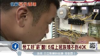 好薪酸！6成上班族月領不到40K