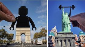 攝影,英國,ig,旅遊,環遊世界,自由女神,凱旋門,創意,藝術　圖／翻攝自ig