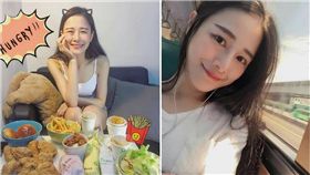 洪千淑,千千,正妹,大胃王　圖／翻攝自臉書