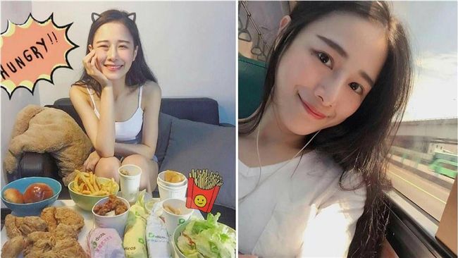 暴食正妹狂嗑雞塊餐！網友看到胃疼